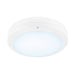 White round LED ceiling light, flush mount.