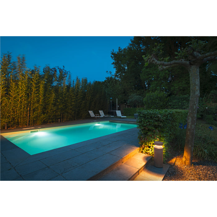 SLV 1008839 CONCRETE, Pole 55, PHASE, Free-standing lamp, 2700 K, IP65, Grey (MD20)