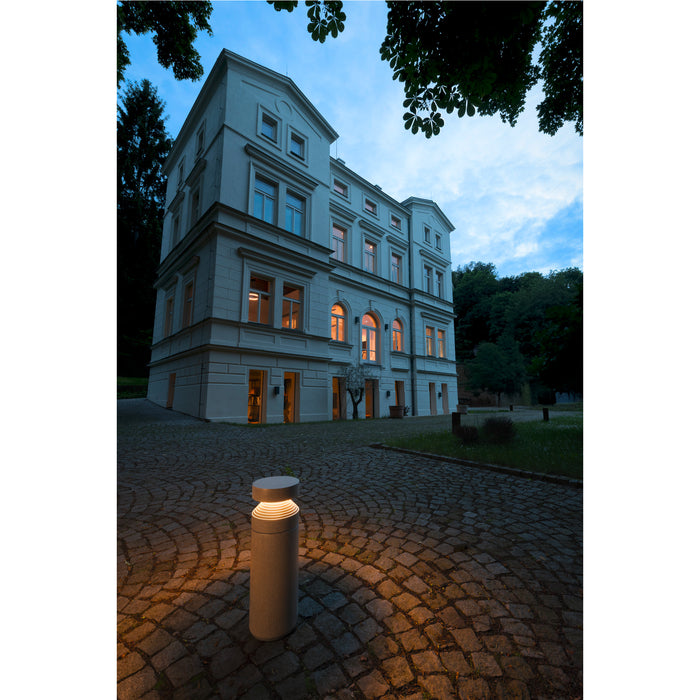 SLV 1008839 CONCRETE, Pole 55, PHASE, Free-standing lamp, 2700 K, IP65, Grey (MD02)
