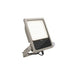 SLV LED outdoor floodlight, aluminum, gray finish, with motion sensor, surface mount.