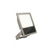 SLV LED floodlight, gray finish, bracket mounted.