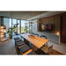 SLV 1009018 GRIP! FLAT, 48V pendant light, DALI, Pendant length 200 cm, 2700/3000 K, black / gold (MD02)