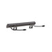 Aluminum LED wall wash light, dark bronze finish, bracket mounted.