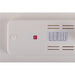 White plastic LED driver box with dip switch settings chart.