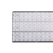 LED panel light with black frame.