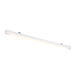 White surface-mounted LED linear light fixture.