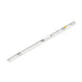 White surface-mounted aluminum track lighting rail.