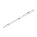 White metal track lighting rail with surface mounting.