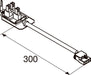 Wiring harness, 300mm length, white.