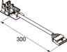 Wiring harness with connectors, 300mm length.