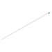 White linear LED light fixture with a blue end cap.
