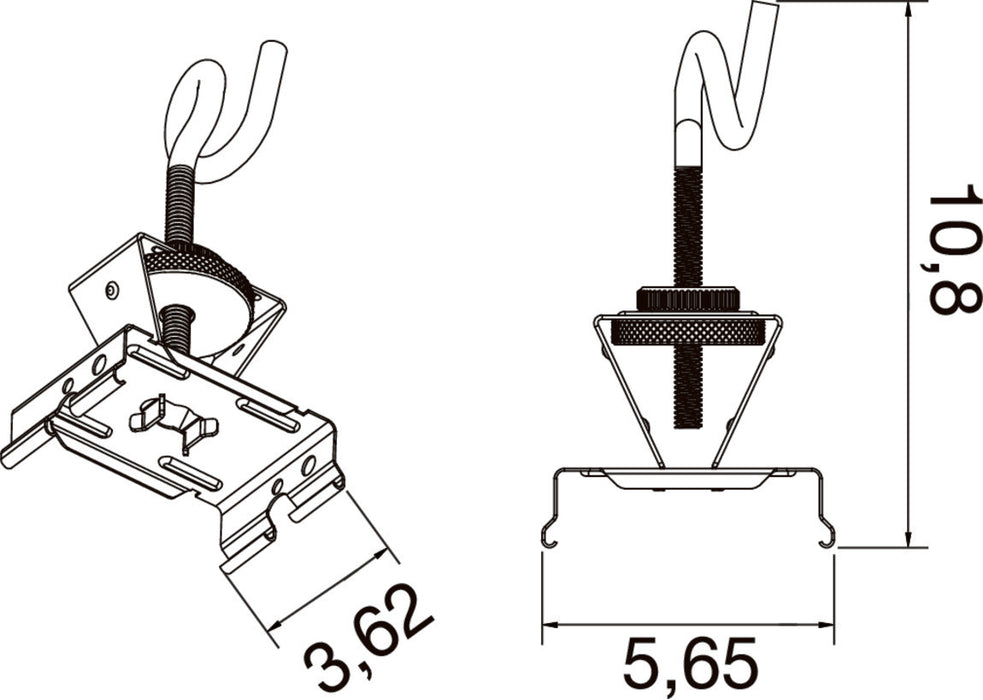 SLV 1009242 EASYLIGHT, CSK FT Chain suspension kits fine tuned (without chain) (MD12)