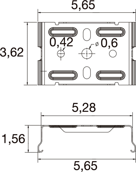 SLV 1009244 EASYLIGHT, SCF M6 Surface ceiling fix M6 (MD12)