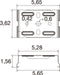SLV 1009244 EASYLIGHT, SCF M6 Surface ceiling fix M6 (MD12)
