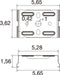 SLV 1009245 EASYLIGHT, SCF M10, Surface ceiling fix M10 (MD12)
