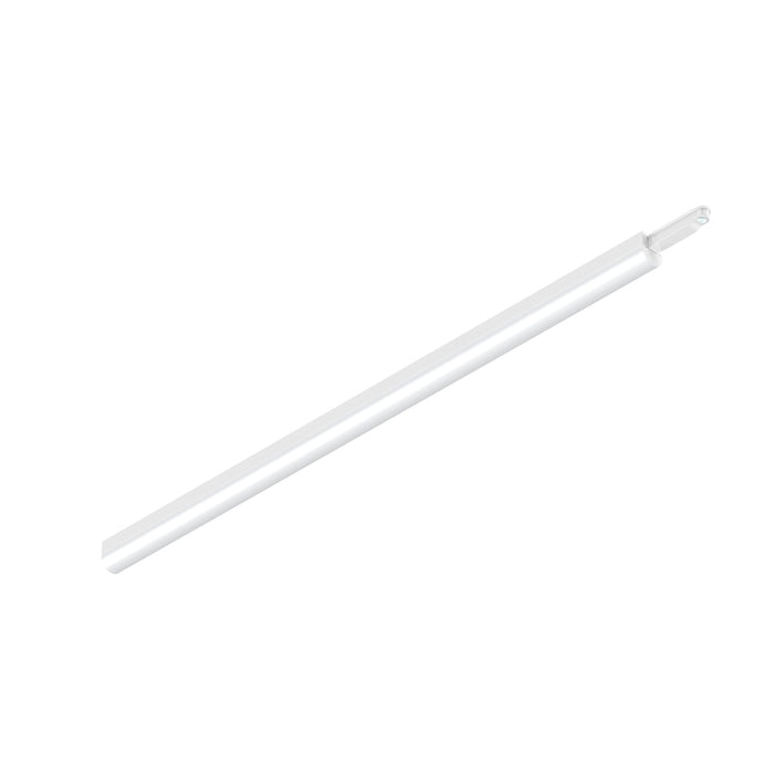 White LED under cabinet light, surface mount.