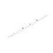 White LED light bar, surface mount.