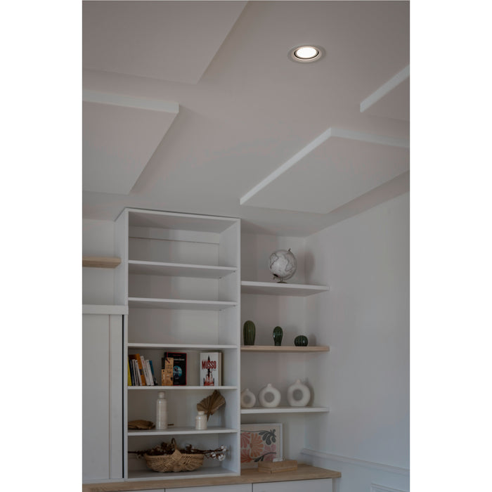 SLV 1009629 NUMINOS M, Recessed ceiling light, 3000 K, 55°, IP20, round, white (MD20)
