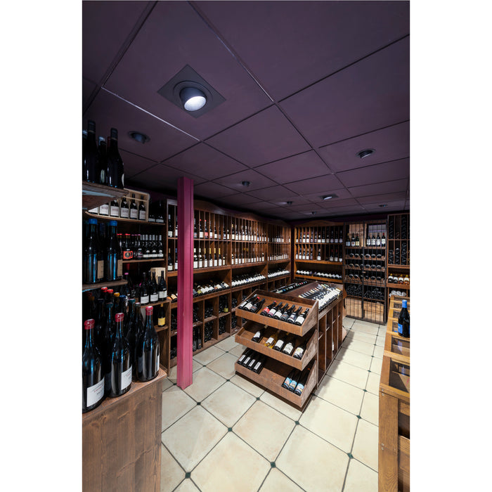 SLV 1009742 NUMINOS GIMBLE L, Recessed ceiling light, 4000 K, 40°, IP20, round, black (MD20)