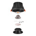 SLV 1009939 NUMINOS XL, Recessed ceiling light, 3000 K, 40°, IP20, round, black (MD25)