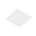 White square LED panel light, flush mount.