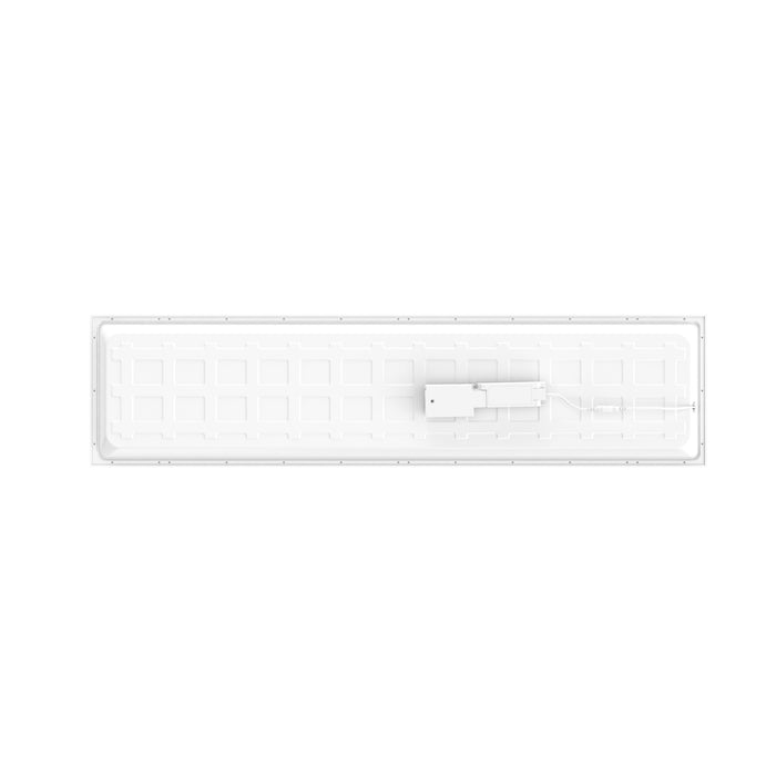 White rectangular LED panel light, flush mount.