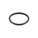 Black rubber o-ring seal.