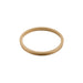 Metal trim ring, gold finish.