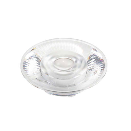 Clear recessed LED light fixture, flush mount.