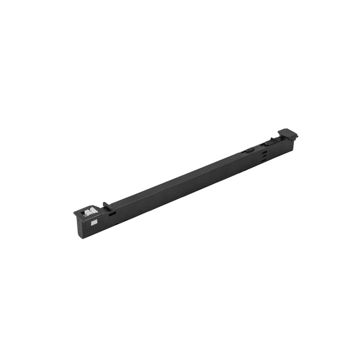 Black plastic drawer slide.