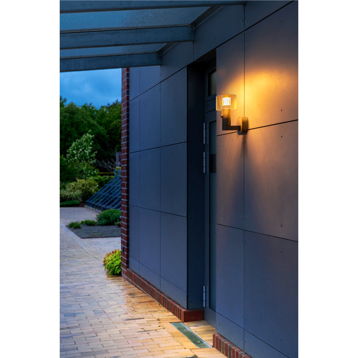 SLV 1010196 TAHA II, Wall-mounted light, SENSOR, 2200/2700 K, max. 10W, black (MD20)