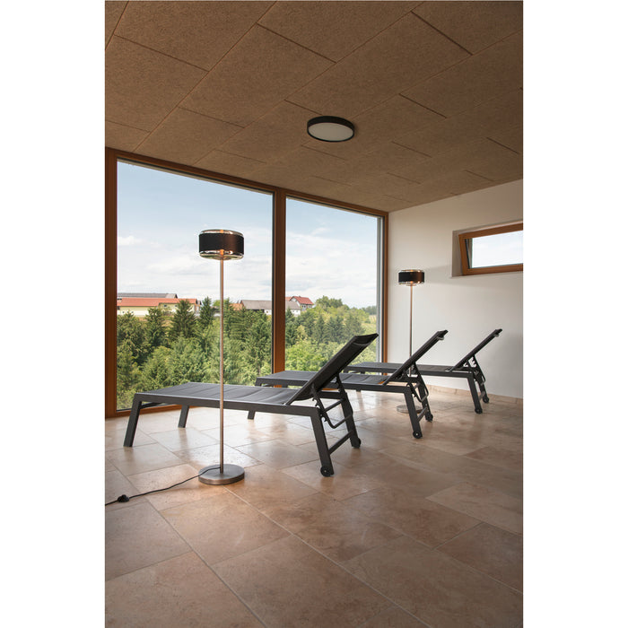 SLV 1008578 DECONA 30, ceiling-mounted light, round, 2700/3000 K, 18 W, PHASE, black (MD02)