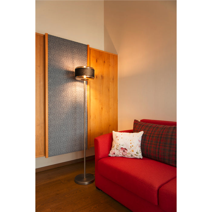 SLV 1010207 PANTILO ROPE 27, Free-standing lamp, E27, max. 1 x 15 W, IP20, silver (MD20)