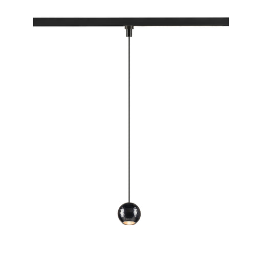 SLV 1010326 DYSKO, 1~ Pendant luminaire, PHASE, 2700 K, 6.7 W, 36°, black (MD01)