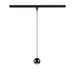 SLV 1010326 DYSKO, 1~ Pendant luminaire, PHASE, 2700 K, 6.7 W, 36°, black (MD23)