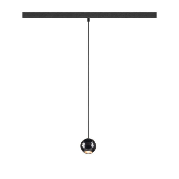 SLV 1010338 DYSKO, 48 V Pendant luminaire, DALI, 2700 K, 5.6 W, 36°, black (MD01)