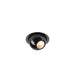SLV 1010355 DYSKO, DL, round, PHASE, Ceiling recessed luminaire, 2700 K, 6.4 W, 36°, black (MD01)