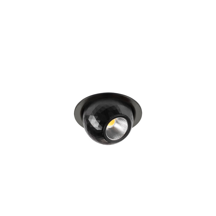 SLV 1010355 DYSKO, DL, round, PHASE, Ceiling recessed luminaire, 2700 K, 6.4 W, 36°, black (MD23)