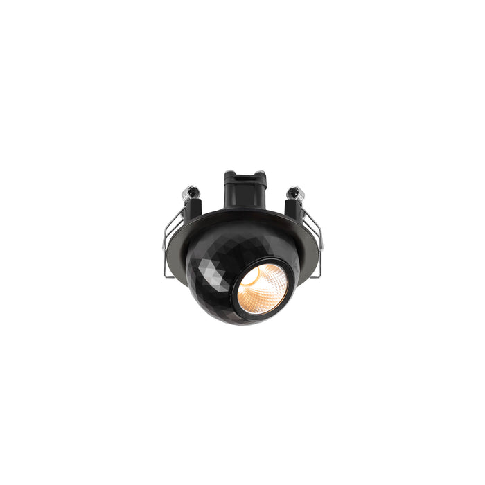 SLV 1010355 DYSKO, DL, round, PHASE, Ceiling recessed luminaire, 2700 K, 6.4 W, 36°, black (MD24)
