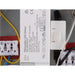 White dimmable LED driver with wiring, showing specifications and 3000K/4000K color temperature switch.