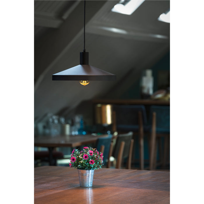 SLV 1010787 LALU SET, pendant light, E27 base, TETRA 36, pendant length 200 cm, bulb included, black (MD02)