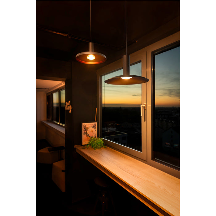 SLV 1010798 LALU SET, 1~ pendant light, LED base, ELYPSE 22, PHASE, pendant length 200 cm, 2700/3000K, 40°, black (MD20)