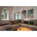 SLV 1010799 LALU SET, 1~ pendant light, LED base, TETRA 24, PHASE, pendant length 200 cm, 2700/3000K, 40°, black (MD20)