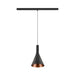 SLV 1010801 LALU SET, 48V pendant light, LED base, CONE 15, DALI, pendant length 200 cm, 2700/3000K, 40°, black (MD23)