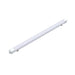 White LED tube light, surface mounted.
