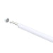 White LED linear light fixture with end cap removed.