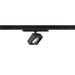 SLV 1010846 EURO CUBE 2 M, 3-phase spotlight, rectangular, 3000K, 14 W, DALI 2, 40°, black (MD23)