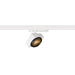 SLV 1010848 EURO CUBE 2 L, 3-phase spotlight, rectangular, 3000K, 21 W, PHASE, 40°, white / black (MD26)