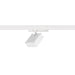 SLV 1010849 EURO CUBE 2 L, 3-phase spotlight, rectangular, 4000K, 21 W, PHASE, 40°, white / black (MD24)
