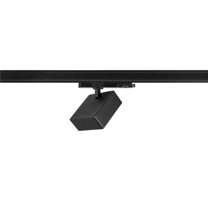 SLV 1010851 EURO CUBE 2 L, 3-phase spotlight, rectangular, 4000K, 21 W, PHASE, 40°, black (MD24)
